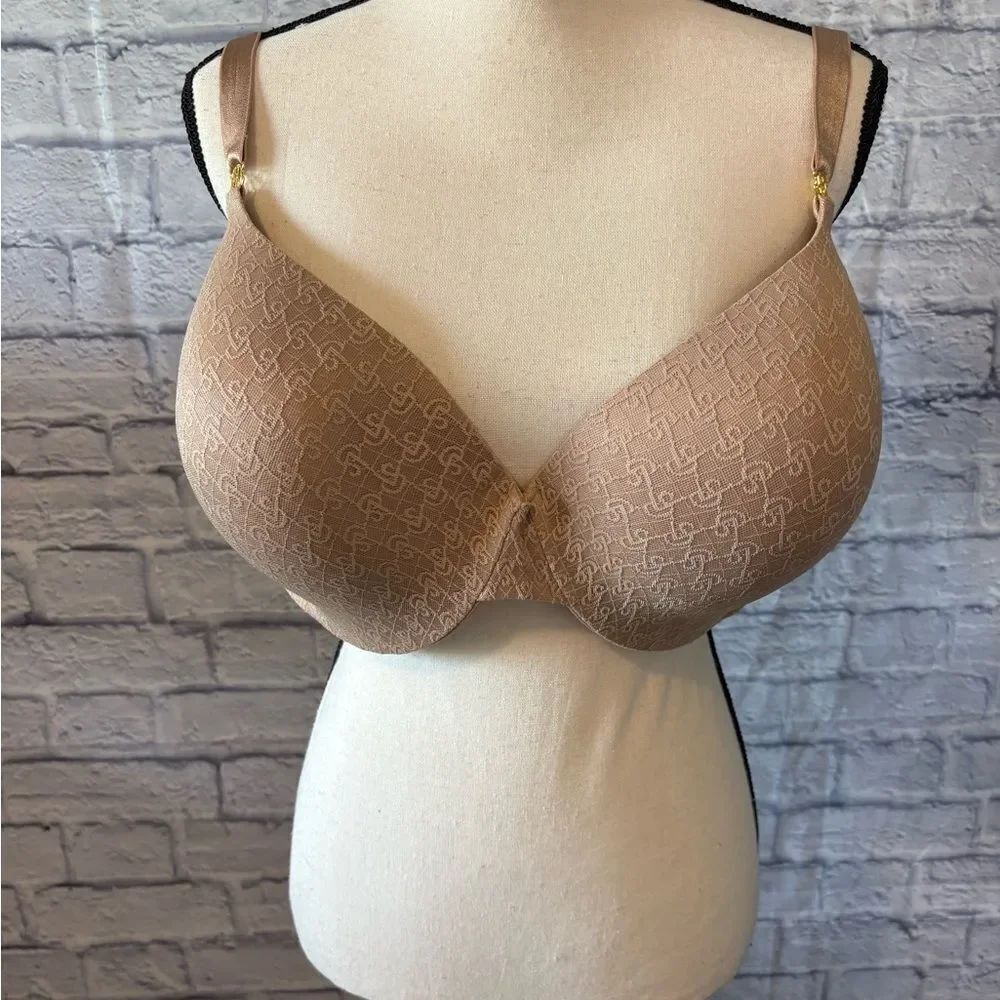 Victoria's Secret Tan Patterned Bra - NWOT